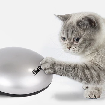 Pet Supplies Spille med katte-hårfjerning ing Robot Elektriske Rengøring Maskine Cat Toy