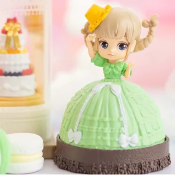 Piger Overraskelse Max Omstilles Kage Indsamles PVC-Dukke fra Toy Børn Mini Tegneserie Prinsesse Dukker Til Børnene Hjem Dekorere Gave