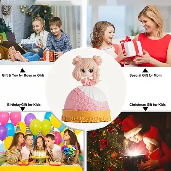 Piger Overraskelse Max Omstilles Kage Indsamles PVC-Dukke fra Toy Børn Mini Tegneserie Prinsesse Dukker Til Børnene Hjem Dekorere Gave