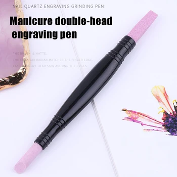 Pimpsten Neglefil Manicure Dobbelt-Ledes Multi-Funktionelle Afskallende Hud Polering Pen Designet Til At Give Dig Perfekt Søm Pleje