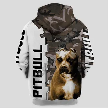 Pitbull Far 3D-Hættetrøjer Trykt Pullover Mænd Til Kvinder Sjove Sweatshirts Mode Cosplay Tøj Sweater Drop Shipping 06