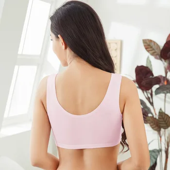 Plus Størrelse kvinde 's Tube Top-Sports-Bh' er Unwired Bralette Undertøj Til Kvinder Yoga Fitness Tank Top Bomuld Soft Comfort-Undertøj