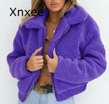 Plus størrelse S-3XL Efteråret jakke til kvinder jakke med lange ærmer efteråret kvinder frakker top strikket dame jakke kvinder