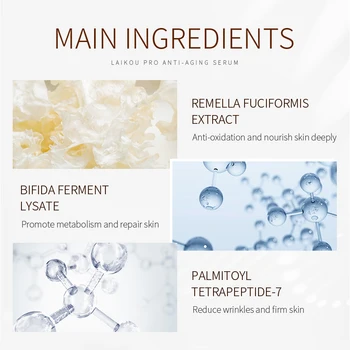 Pore Øjeblikkelig Perfektion Serum Laktobionisk Syre Collagen Face Løsning Serum Minimere Porer Olie-Kontrol Kridtning Anti-Rynke