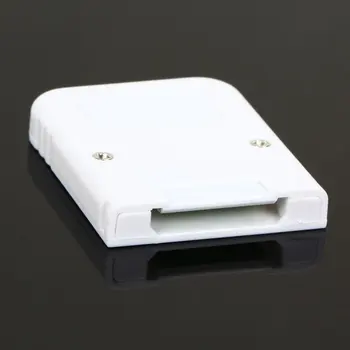 Praktisk Hukommelseskort til Nintendo Wii, Gamecube GC Spil White NYE hukommelseskortet For Wii-Konsol Nem at bruge