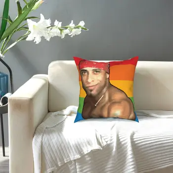 Pride Flag Ricardo Milos LGBT-Rainbow Gay Smide Pude Dække Polyester Dekorativ Pillow Tilpasset Pillowcover Home Decor