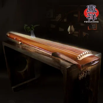 Professionel Kvalitet Kinesiske Guqin Fuxi Stil Zhongni Guqin eksamenspræstation Nybegynder Gamle gran materiale 7 strenge Guzheng