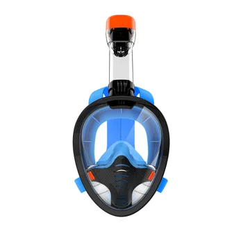Professionel Scuba Dykning Masker Snorkling Sæt Remmen Børn for Snorkling, Dykning Masker Undersøiske Fuld ansigtsmaske, som Buceo Scuba Gear BI50DM
