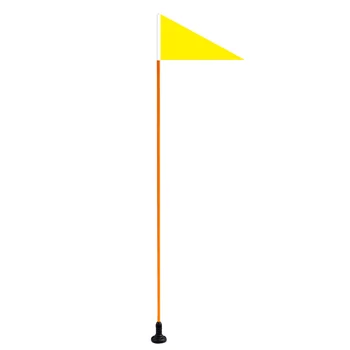 Professionelle Kajak Sikkerhed Flag Signal Banner med Pole og monteringssæt DIY Tilbehør