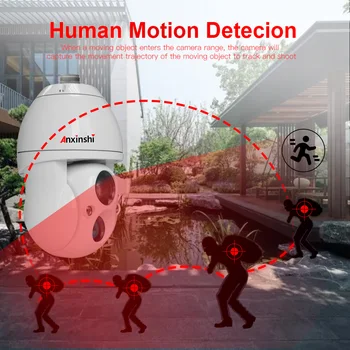 PTZ-Kamera 5MP 20X optisk zoom menneskelige krop tracking IR IP-Kamera nattesyn 150 M vandtæt CTC defog ONVIF P2P Sikkerhed Cam