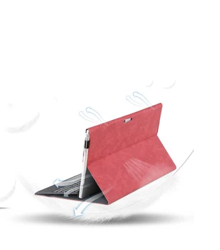 Pu Læder FLip Cover, Taske til Microsoft Surface pro 7 6 5 4 3 Tablet funda Folio Stand Case til Overfladen Gå Go2 Tastatur shell