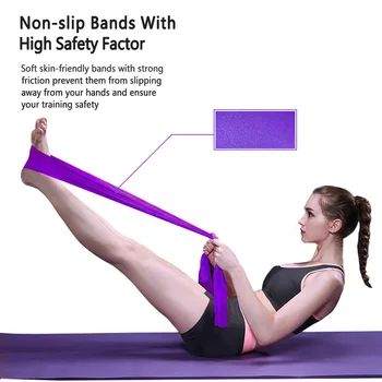 Pull-Up Modstand Band Strækker Yoga Pilates Fitness-Træning Motion Stretch Strap Bælte til Styrketræning