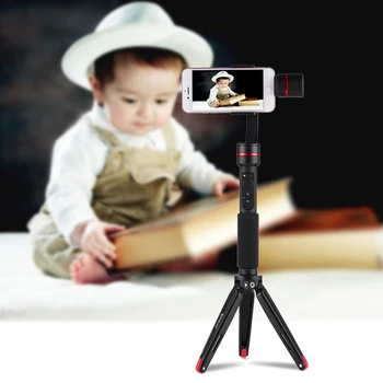 PULUZ Metal Mini Bord Stativ Ben for Stativ Hoved Selfie Stick Udvides Monopod Smartphones, Kameraer For Zhiyun Glat Q2 4