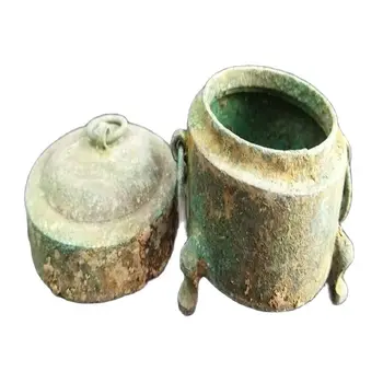 Pynten af Kinesiske redskaber af antik bronze ware i Han Dynastiet