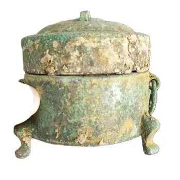 Pynten af Kinesiske redskaber af antik bronze ware i Han Dynastiet
