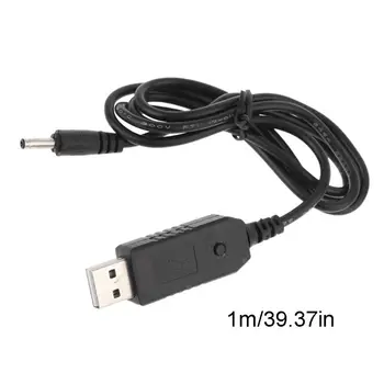 QC3.0 USB 12V 3.5x1.35mm Trin Op Justerbar Spænding Kabel til WiFi-Router LED