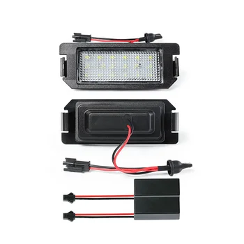 QCDIN LED Bil Nummerplade Lys For Hyundai Coupe GK i10 i20 PB PBT-Lys Nummer Plade Lampe Direkte Udskiftning