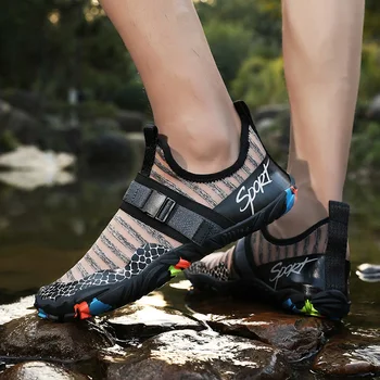 R. xjian seneste til kvinder og mænd beach sandaler en multi-purpose par modeller, non-slip åndbar komfortable vand sports sko