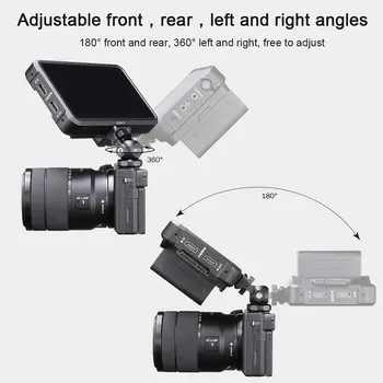 R015 Skærm Beslag Mini Ballhead Med Koldt Sko Mount Gimbal Rig til Sony, Canon, Nikon DSLR Kamera Tilbehør til Smartphone