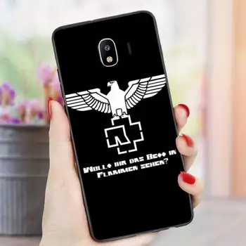 Rammsteins Phone Case For samsung Galaxy J5 2016 prime J6 J7 J8 note 10 20 lite plus pro Sort Blød nax fundas dække