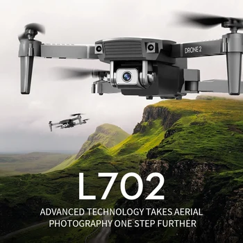 RC Drone med 4K HD-Vidvinkel-Dual Kamera 2,4 G WIFI FPV Quadcopter