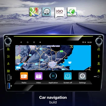 REAKOSOUND 9 Tommer 2 Din Android For Suzuki SX4 2006-2013 & Fiat Sedici 2005-Bilen Multimedia-afspiller, GPS Navigation Med Ramme