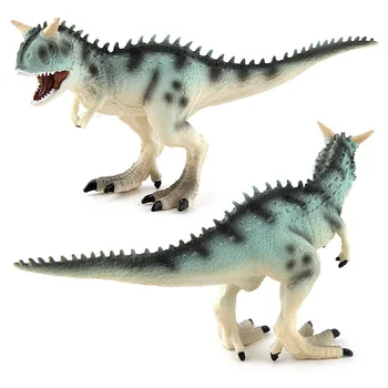 Realistisk Dinosaur-Modeller Naturtro Carnotaurus Dinosaurer Tal Legetøj Dekorationer Gaver