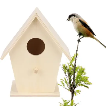 Reden Dox Reden House Bird House Bird House Bird Max Fugl Kasse Træ-Box