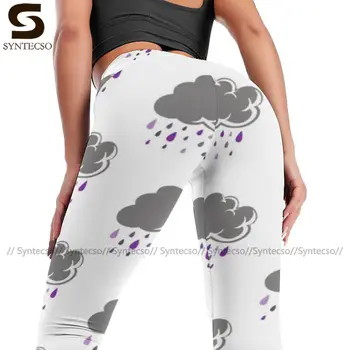 Regn Leggings Bedste Print Yoga Bukser Athletic Kvindelige Udformningen Af Dans, Yoga Leggings
