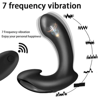 Remote Control Butt Plug APP Control Anal Vibrator Prostata Massager Stimulator Vibratorer Sex Legetøj Til mænd Mænd Gay-Masturbator