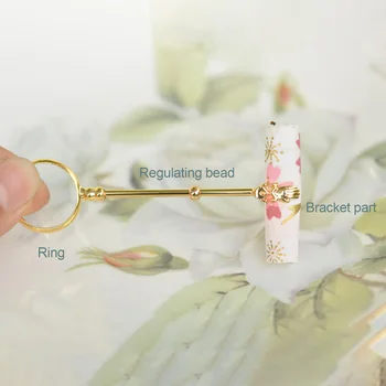 Retro Mini Cigaret Ring Messing Ring For Mandlige og Kvindelige Innovative Justerbar cigaretholder Praktisk Ryger wondeful