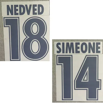 Retro Nameset 1999 2000 Nedvěd Nameset Simeone Tilpasse et Navn, Nummer Udskrivning af stryg På Overførsel Badge