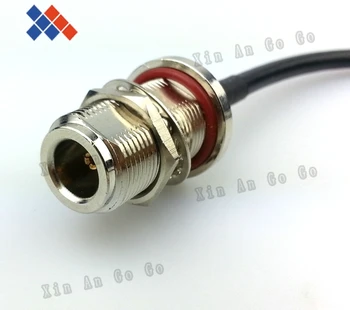 RF-N-female jack til SMA male stik konnektor til højre vinkel pigtail kabel-line 20cm