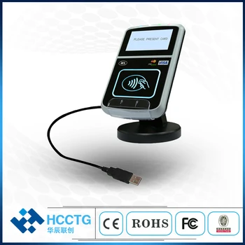 RFID Smart Card-Læser PayPass EMV L1 L2 Intelligent Kontaktløs Betaling Mifare-Kort-Læser Med Display-Visa-Mastercard ACR123U