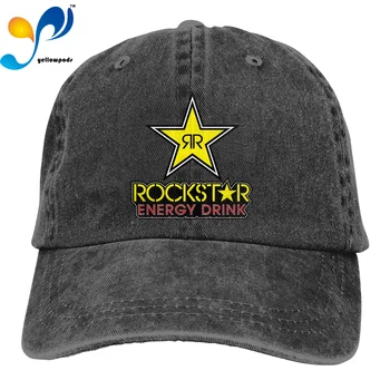 Rockstar Energy Drink Nye Baseball Hat Hætte Kvinder Og Mænd Mode Visir Justerbar Hip Hop Hat