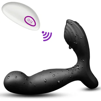 Rotation Silikone Butt Anus Vibrere Mandlige Prostata Massager Anal Plug-Remote Control Vibrator Butt Plugs Voksen Sex Legetøj Til Mænd