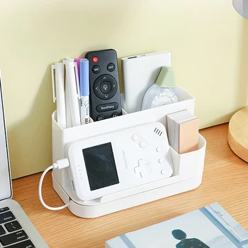 Roterende Desktop Rack til Papirvarer Kosmetik Opbevaring Mobiltelefon holder TP-Hot