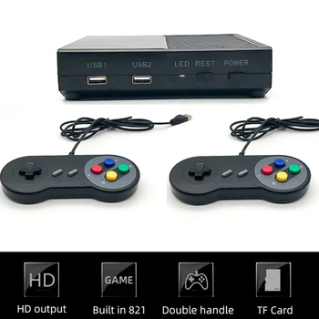 RS-95 Mini HD-spilkonsol HDMI-Kompatibel Output Wired Controller Retro Video FC-TV-Home Game Box Indbygget 821 Spil