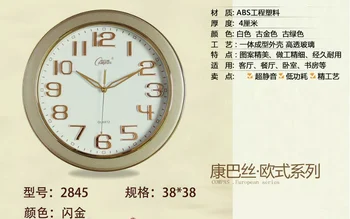 Runde Minimalistisk Harpiks Vægur Smukke Tavse Digital Wall Clock Moderne Design Reloj De Forhold Væg Ure, Home Decor Eh50w
