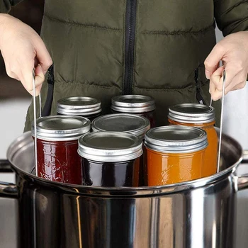 Rustfrit Stål Damper Canning Rack,varmeandig Runde Kogning, Køling Jar-Rack med til Køkken trykkoger