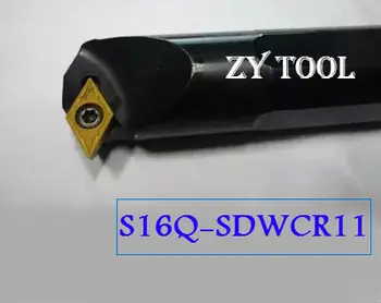 S16Q-SDWCR11, 62.5 grader indvendig drejning værktøj , Drejebænk kedeligt bar, CNC Drejning , Af Drejebænk Maskine