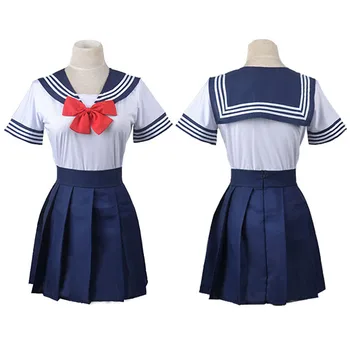 Sailor moon cosplay Tøj, Japansk og koreansk Skole Uniform Passer Studerende Ensartet Kvindelige JK Passer til matroskrave cosplay