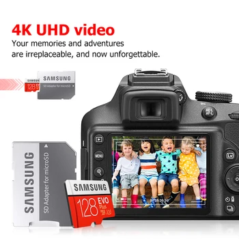 SAMSUNG Memory-Kort Micro SD-Kort 256 GB 32G 64GB Microsd-Micro SD-128GB 512G SDHC, SDXC Klasse EVO+ C10 UHS TF Flash SD-Kort
