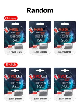SAMSUNG Memory-Kort Micro SD-Kort 256 GB 32G 64GB Microsd-Micro SD-128GB 512G SDHC, SDXC Klasse EVO+ C10 UHS TF Flash SD-Kort