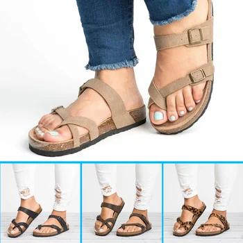 Sandaler Til Kvinder 2021 Slide Spænde T-Rem Platform Flip Flop Sko Mode Til Sommer Bløde Kvinders Sandaler Mujer Zapatillas