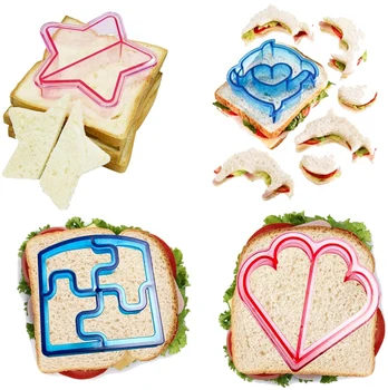 Sandwich Kuttere af 18 for Børn Frokost Uncrustable Kaffefaciliteter og Sandwich Sealer for Kræsen Eater Bagning Værktøjer