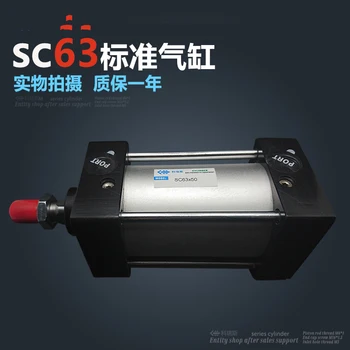 SC63*175-S 63 mm 175 mm Boring Slaglængde SC63X175-S SC Serien Enkelt Stang Standard Pneumatiske Luft Cylinder SC63-175-S