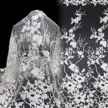 Schweiziske nye ankomst sarte og smukke hvide kvinder lace fabrics