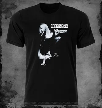 Scorpions I TRANCE-Shirt XS-S-M-L-XL-XXL t-Shirt Style Runde For Mænd Tshirt