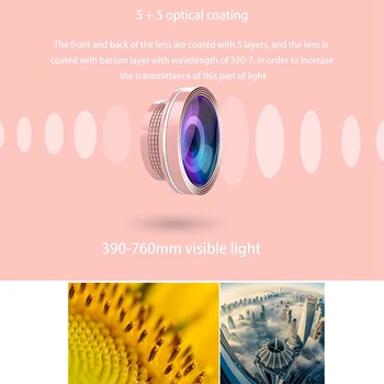 Selfie Ring Mystiker Phone Clip Linse Lampe LED Pærer til Foto-Kamera Godt Smartphone Skønhed Fyld Lys